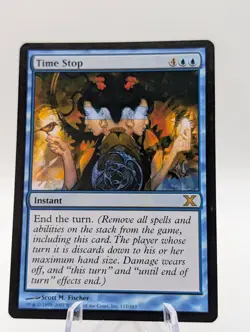 Magic the Gathering | Time Stop | Non Foil | NM/LP - Image 1