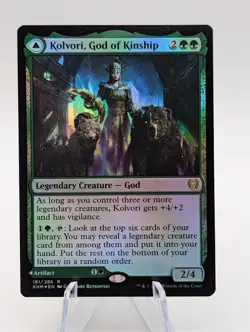 Magic the Gathering | Kolvori, God of Kinship FOIL | NM - Image 1