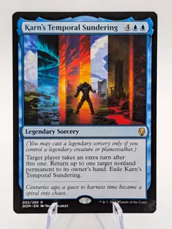 Magic the Gathering | Karn's Temporal Sundering | NM - Image 1