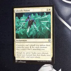 MTG Magic - Ghostly Prison C21 Commander Strixhaven #92 Uncommon - Near Mint NM - Image 2
