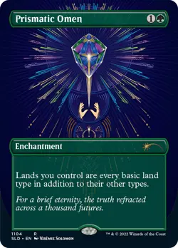 MTG Prismatic Omen Secret Lair Borderless - Secret Lair #1104 - Image 1