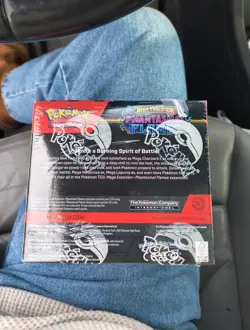 Pokemon TCG Mega Evolution Phantasmal Flames Booster Box Sealed - Image 2