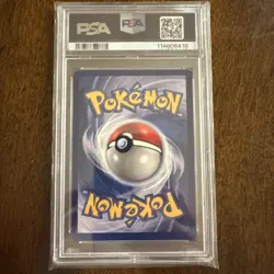 1st Edition Shadowless Nidorino 37/102 Base Set Pokemon Card PSA 8 - Image 2