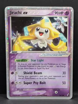 Jirachi ex 94/100 Crystal Guardians Holo Ultra Rare Pokemon TCG Nintendo HP - Image 1