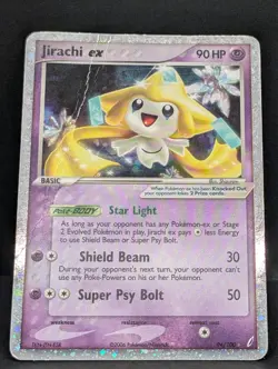Jirachi ex 94/100 Crystal Guardians Holo Ultra Rare Pokemon TCG Nintendo HP - Image 3