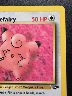 1st Edition Erika's Clefairy 40/132 Gym Challenge Pokemon Card Rare LP - Image 4