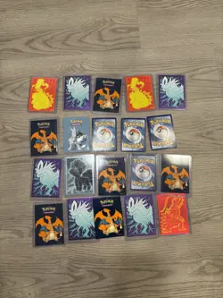 Pokemon Card Lot V ex GX Full Art + Vintage Holo Pikachu Dragonite Arceus SKU100 - Image 1