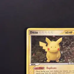 2005 Pokemon - Ditto [Pikachu] - 39/113 - EX Delta Species - Uncommon - VLP/NM - Image 4