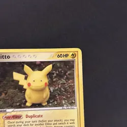 2005 Pokemon - Ditto [Pikachu] - 39/113 - EX Delta Species - Uncommon - VLP/NM - Image 5