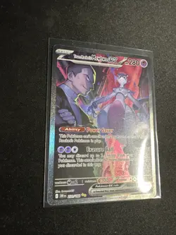 Pokemon TCG Team Rockets Mewtwo ex SIR Destined Rivals English 231/182 MINT - Image 2