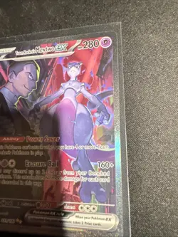 Pokemon TCG Team Rockets Mewtwo ex SIR Destined Rivals English 231/182 MINT - Image 3