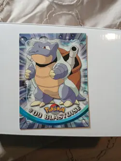 Pokemon Vintage Topps Blastoise #09 Rare LP Black Label English Non-Holo - Image 1
