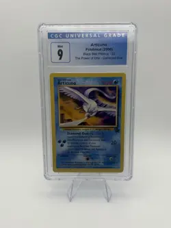 Articuno - 22 Black Star Promo 2000 - CORRECTED ILL. - Pokemon - Graded CGC 9 - Image 1