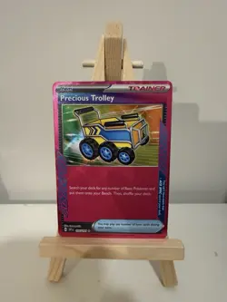 Precious Trolley 185/191 Surging Sparks ACE SPEC Rare Holo Pokemon TCG 2024 NM/M - Image 1