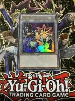 Yugioh Yami Yugi Token LDK2-ENT01 Ultra Rare Limited Edition - Image 1