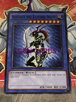 Carte YU GI OH SOLDAT DU LUSTRE NOIR YGLD-FRA01 - Image 1
