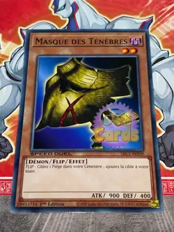 Carte YU GI OH MASQUE DES TENEBRES SBC1-FRF09 x 3 - Image 1