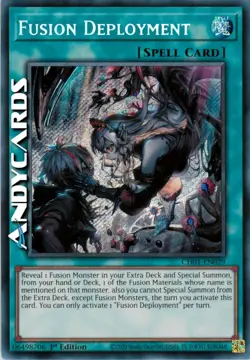 FUSION DEPLOYMENT (Dispiegamento Fusione) • Segreta • CH01 EN029 • 1Ed • Yugioh! - Image 1