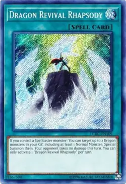 Yugioh! LP Dragon Revival Rhapsody - LCKC-EN109 - Secret Rare - Unlimited Editio - Image 1