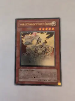 Yugioh Super-Electromagnetic Voltech Dragon EOJ-EN031 Ultimate Rare 1st Ed NM - Image 1