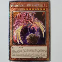 Phoenixian Cluster Amaryllis - RA04-EN136 - NM - Platinum Secret Rare - 1st ed - Image 1