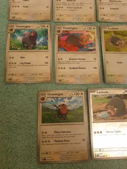 LECHONK & OINKOLOGNE BUNDLE OF POKEMON CARDS - Image 4