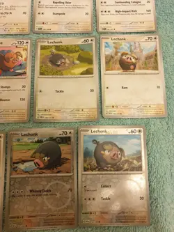 LECHONK & OINKOLOGNE BUNDLE OF POKEMON CARDS - Image 5
