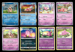 Slowpoke Slowbro Slowking CUTE Card Collection Set of 8 English NM Holo Rare - Image 1