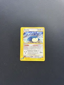 Pokemon Card Skyridge E Series Snorlax 100/144 WOTC - Image 3