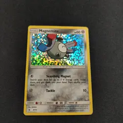 Magnemite 008/012 McDonald's 2018 Holo Pokemon Tcg Card DAMAGED - Image 1