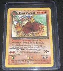 1999 Dark Digtrio Rare Unlimited ⭐Team Rocket⭐ Pokemon Card 23/82 NEAR MINT 🔥 - Image 1