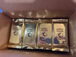 Pokemon Gold Pack 25 Official TCG Cards (x5) - Image 1