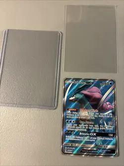 Pokemon Suicune GX (Full Art) 200/214 Sm-Lost Thunder Holo Card LP - Image 3