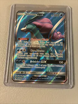 Pokemon Suicune GX (Full Art) 200/214 Sm-Lost Thunder Holo Card LP - Image 4