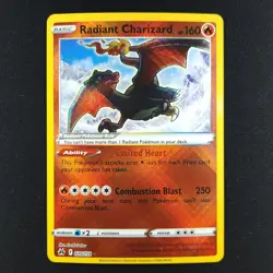 Radiant Charizard 020/159 - Crown Zenith - Pokemon Card - Image 1