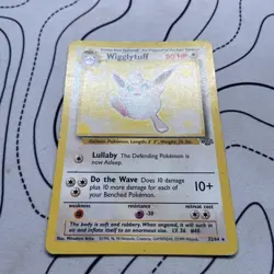 Pokemon TCG Wigglytuff Jungle Card 32/64 Regular Rare - Image 2