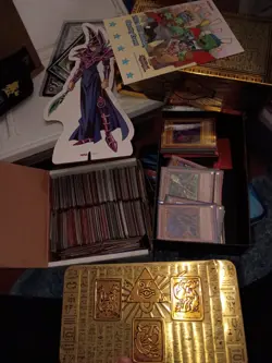 yugioh lot Cards Tins Sleeves Etc Bundle - Image 1