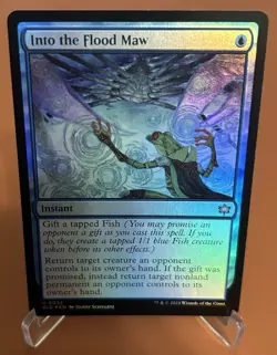 Into the Flood Maw Bloomburrow Foil - Image 1