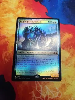 Brightglass Gearhulk - Aetherdrift (DFT) - Foil - NM - Image 1