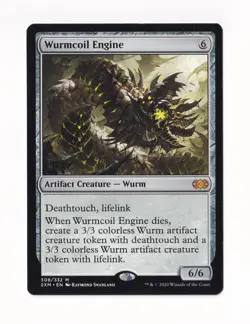 Magic The Gathering Double Masters #308 Wurmcoil Engine - Image 1