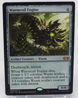 Magic The Gathering Double Masters #308 Wurmcoil Engine - Image 3