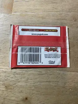 6 Vintage Yu-Gi-Oh 1997 Topps 6 Factory Sealed Packs 7 Stickers Per Pack - Image 4