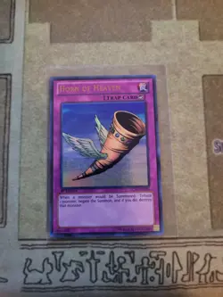 YUGIOH TCG HORN OF HEAVEN LCJW-EN292 ULTRA 1ST ED NM - Image 2