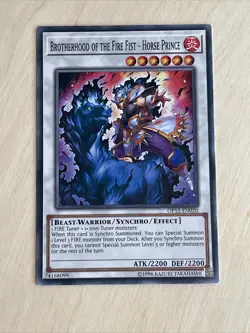 OP12-EN020 BROTHERHOOD OF THE FIRE FIST - HORSE PRINCE COMMON YUGIOH - Image 1