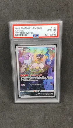 🇯🇵 Pokemon Card PSA10 - Mew 183/172 (S12A) Vstar Universe GEM MT - JAP 2022 - Image 2