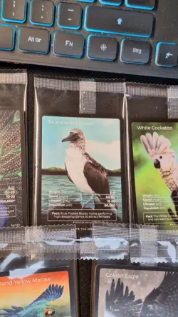 Life TCG Birds 1st Edition Promo Fullart | Sealed | WWF Stamp Cards | 7 in Set - Image 4