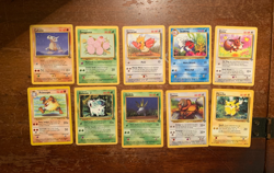 10 VINTAGE Pokemon Cards from Various Classic Sets!! - Image 1