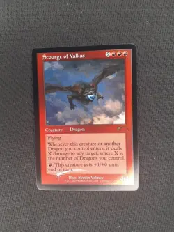 Scourge Of Valkas SECRET LAIR FOIL MTG - Image 1