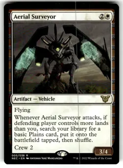 Aerial Surveyor Commander: Kamigawa: Neon Dynasty Regular MTG - Image 1