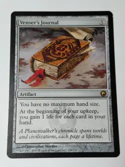 Venser's Journal Scars of Mirrodin Regular - Image 1